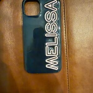 Melissa Blue Protective Phone Case for iPhone